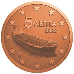 Greek 5 Cents