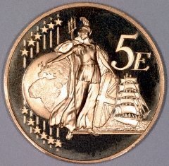 Reverse of UK Pattern 5 Euros
